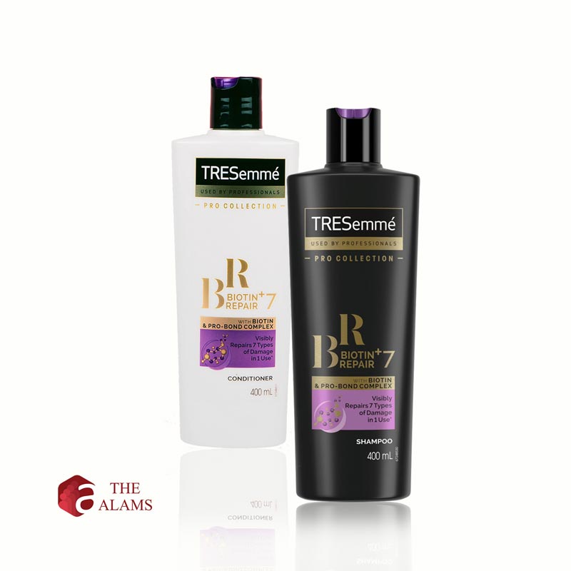 TRESemme Biotin Shampoo And Conditioner Set, 400 Ml - The Alams