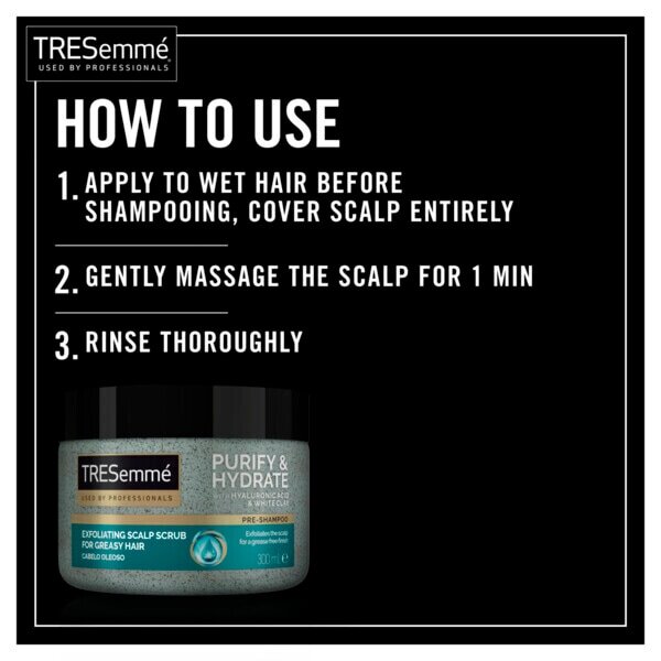 Tresemme Purify And Hydrate Scalp Scrub, 300 Ml - The Alams