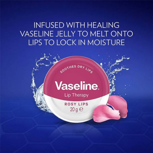 Vaseline Lip Therapy Rosy Lips Tin 3