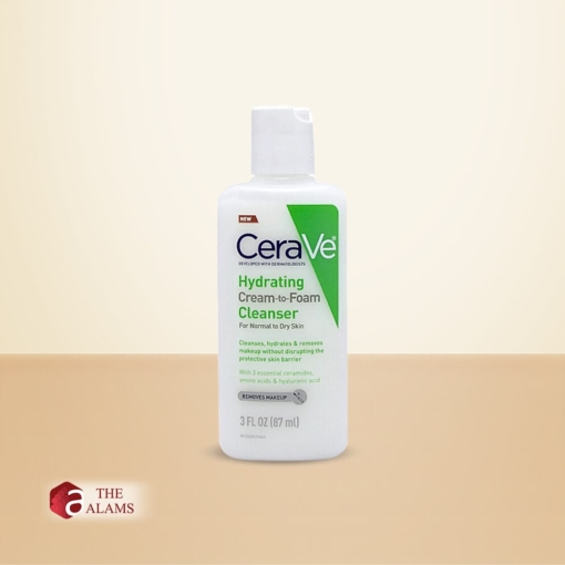 Cerave Hydrating Cream to Foam Cleanser TRAVEL SIZE