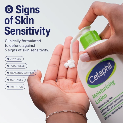 Cetaphil Moisturizing Lotion For Normal To Combination Sensitive Skin, 100 ml - Image 2