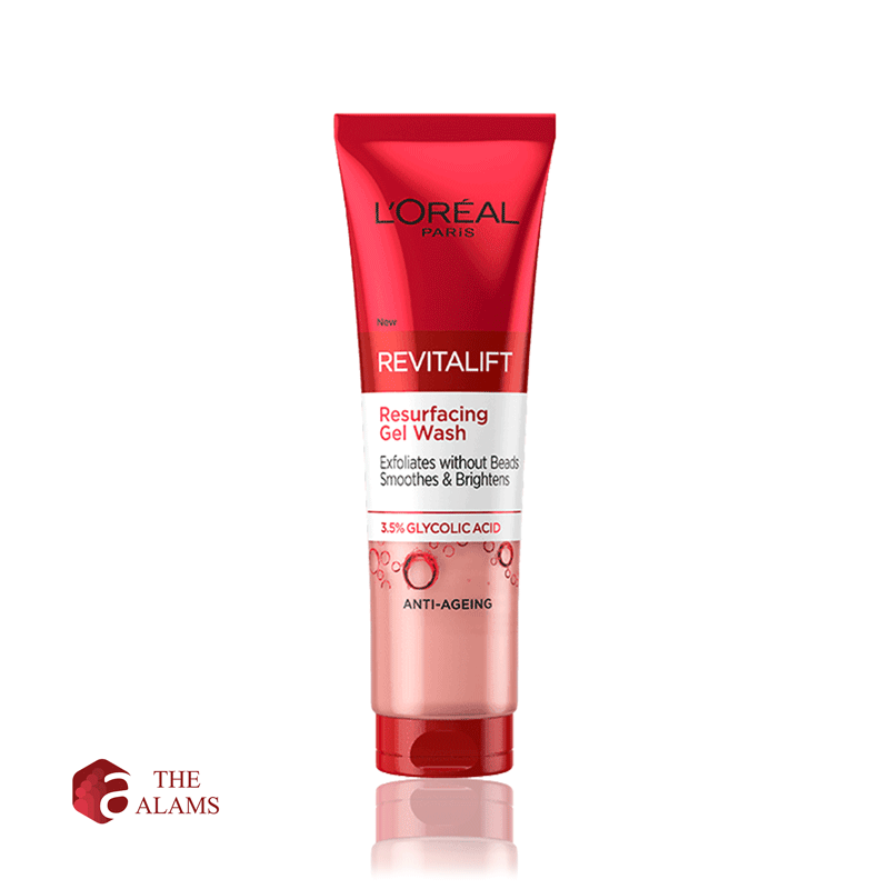 Loreal Anti Ageing Resurfacing Gel Facewash, 150 Ml The Alams