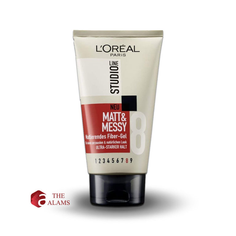 Loreal Studio Line Matt & Messy Hair Gel, 150 Ml - The Alams
