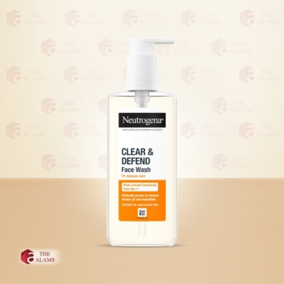 Neutrogena Clear And Defend 2 Salicylic Acid Face Wash