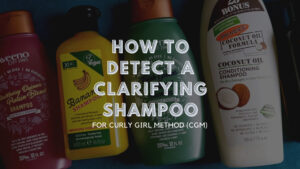 Detect a clarifying shampoo blog banner