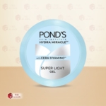 Ponds Hyaluronic Super Light Gel Moisturizer For Oily Combination Skin, 50 ml