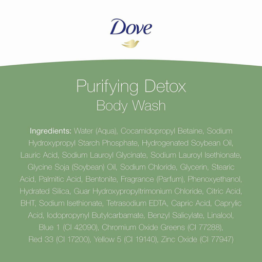 Dove Purifying Detox Shower Gel 4