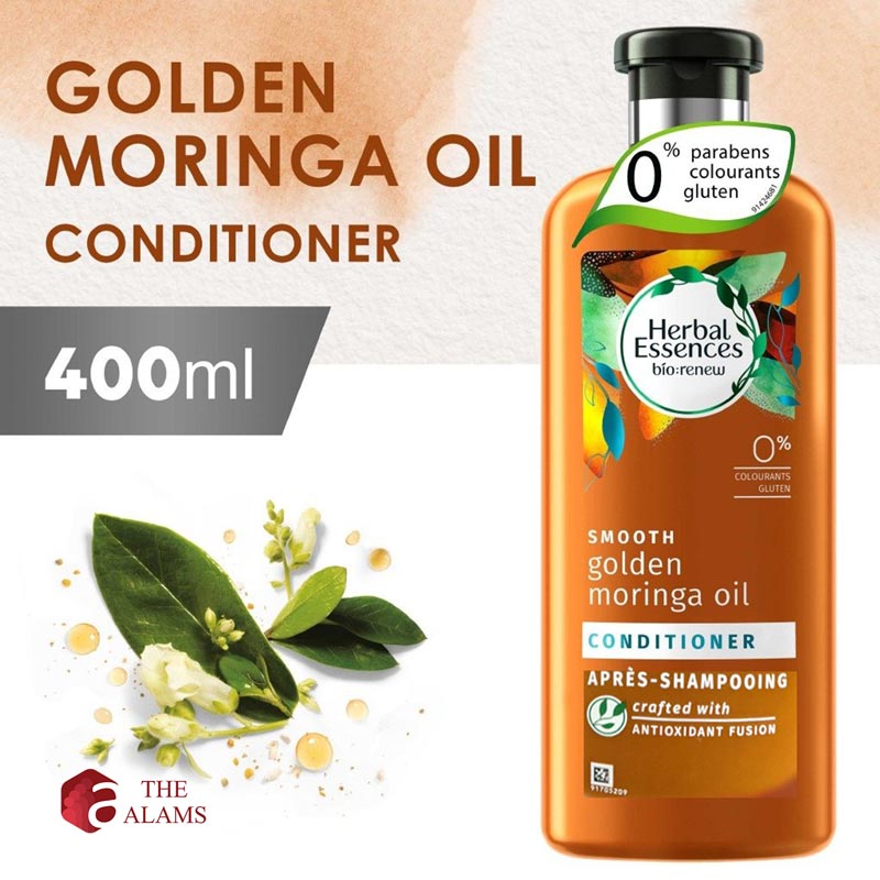 Herbal Essences Golden Moringa Oil Conditioner, 400 Ml