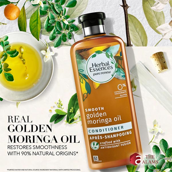 Herbal Essences Golden Moringa Oil Conditioner, 400 Ml