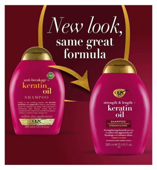 Ogx Strength Length Keratin Oil Shampoo 2025 1