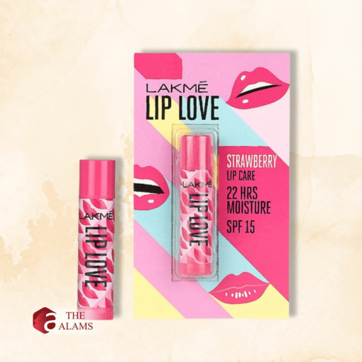 Lakme Lip Love SPF 15 Chapstick Strawberry