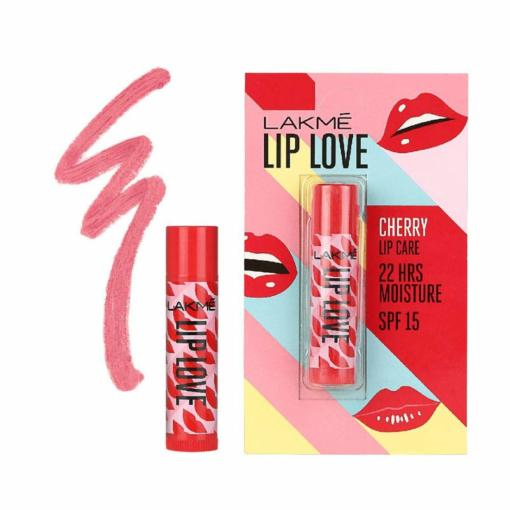Lakme Lip Love SPF 15 Tinted Chapstick Cherry 2
