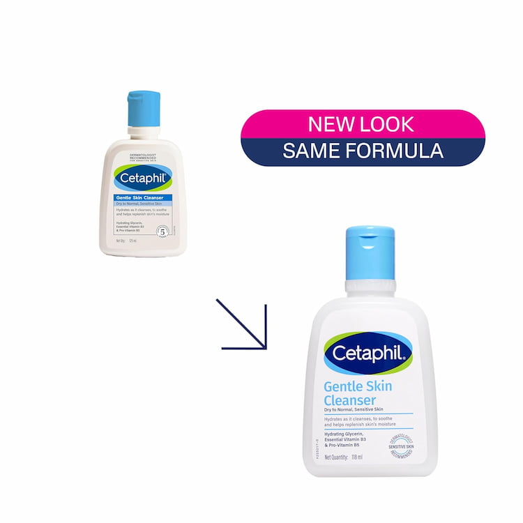 Cetaphil Gentle Skin Cleanser For Dry To Normal Sensitive Skin, 118 ml 7 Cetaphil Gentle Skin Cleanser For Dry To Normal Sensitive Skin, 118 ml - Image 7