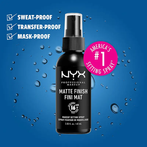 NYX Setting Spray Matte Finish 60 ml 1