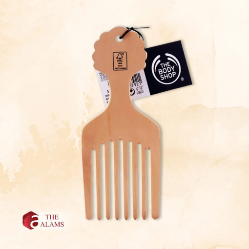 The Body Shop Natural Wooden Comb For Curly Hair