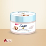 Dove Exfoliating Macadamia And Rice Milk Body Scrub, 225 ml