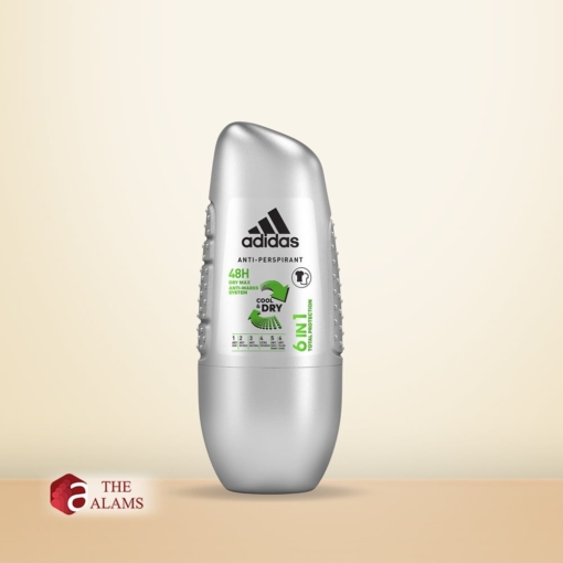 Adidas 6 In 1 Cool Dry AntiPerspirant Deodorant Stick 50 ml