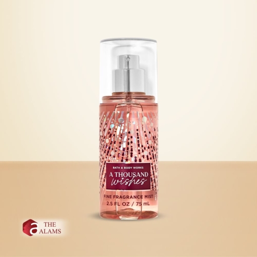 Bath & Body Works Travel Size Fine Fragrance Mist- A Thousand Wishes, 75 ml