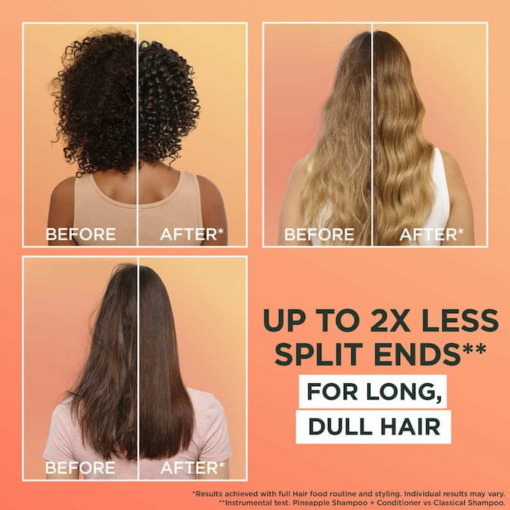 Garnier Hair Food Pineapple And Amla 3 In 1 Hair Mask For Long Dull Hair, 400 ml - Image 2