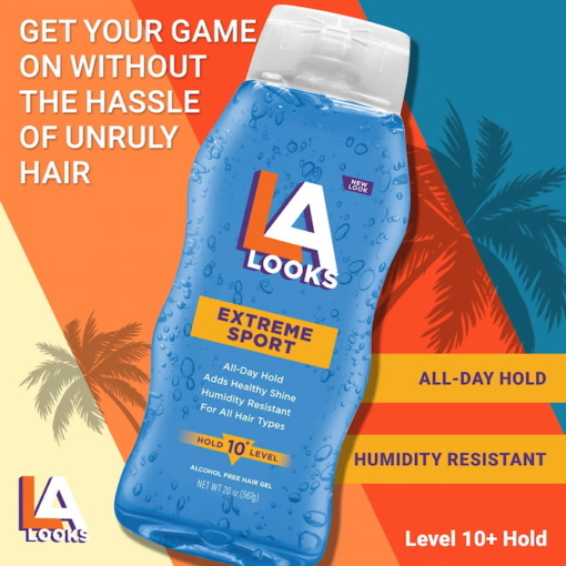 LA Looks Extreme Sport Hair Gel, 567 g - Image 2