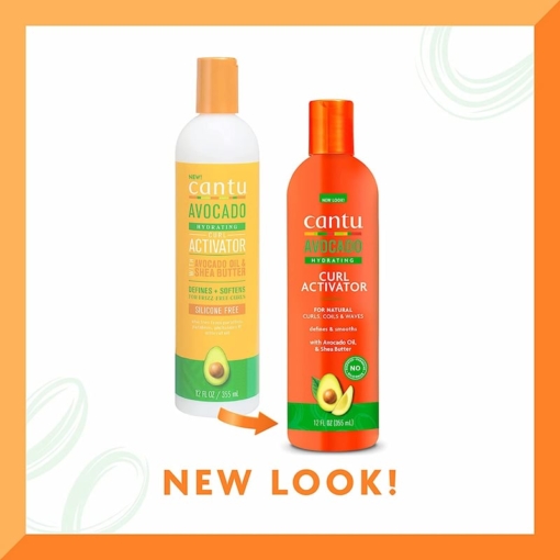 Cantu Avocado Curl Activator Cream, 355 ml - Image 2