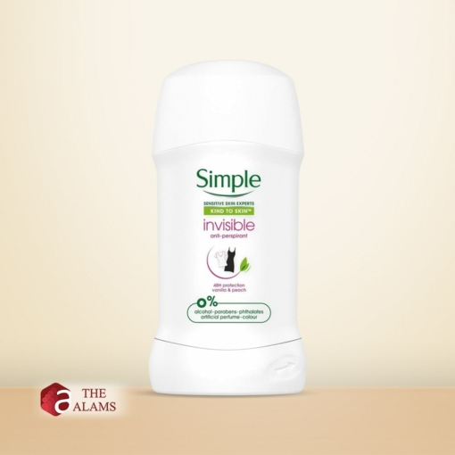 Simple Invisible Anti Perspirant Deodorant Stick