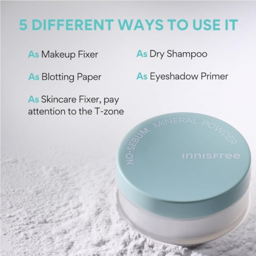 Innisfree No Sebum Mineral Powder 5 g 3