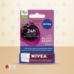 Nivea Caring Tinted Lip Balm, Black Berry Shine