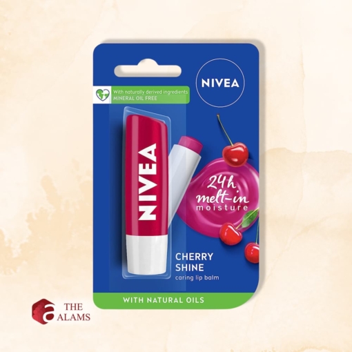 Nivea Caring Tinted Lip Balm Cherry Shine