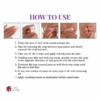 How to use face wax strips