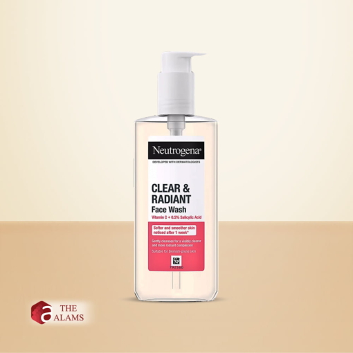 Neutrogena Clear And Radiant Face Wash With Vitamin C, 200 ml