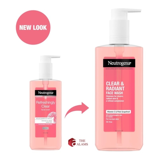 Neutrogena Clear And Radiant Face Wash With Vitamin C 200 ml 3