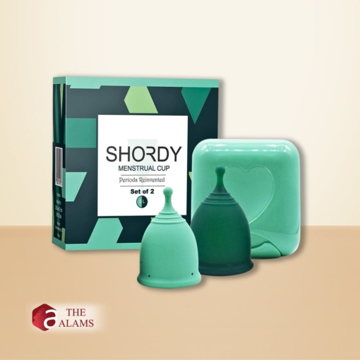 Shordy Medical Grade Silicone Menstrual Cups Size SL Set of 2