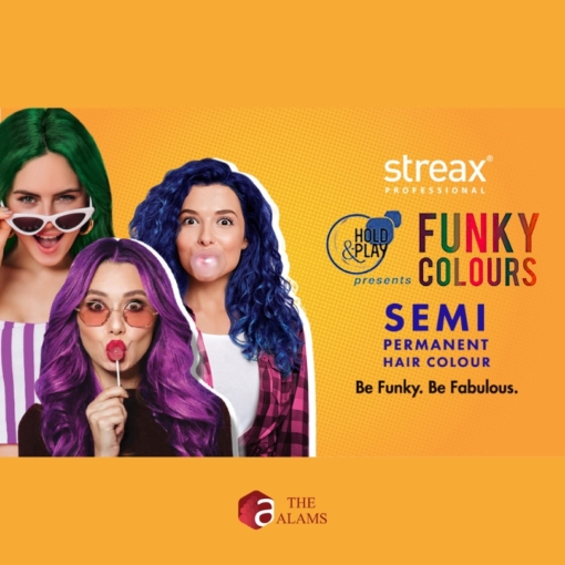 Streax Professional Hold And Play Funky Hair Colour 1