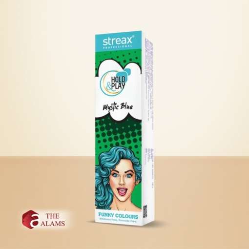 Streax Professional Hold And Play Funky Hair Colour Mystic Blue