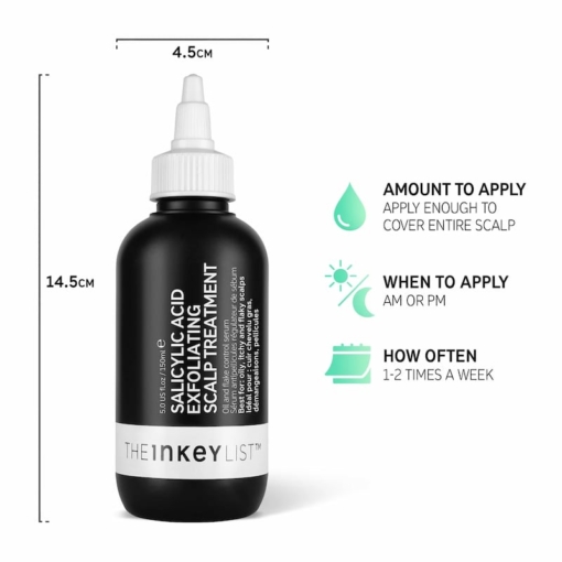 The Inkey List Salicylic Acid Exfoliating Scalp Treatment, 150 ml - Image 5