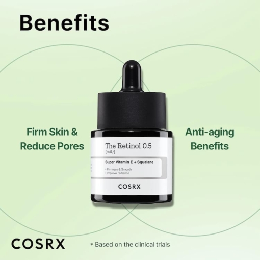 Cosrx Retinol 0.5 Super Vitamin E Squalene 20 ml 4