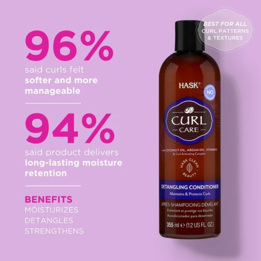 Hask Curl Care Detangling Conditioner 355 ml 2