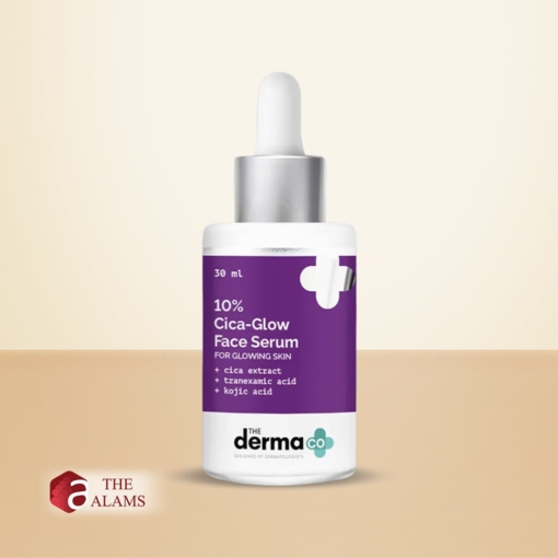 The Derma Co. 10 Cica Glow Face Serum with Tranexamic Acid And Kojic Acid