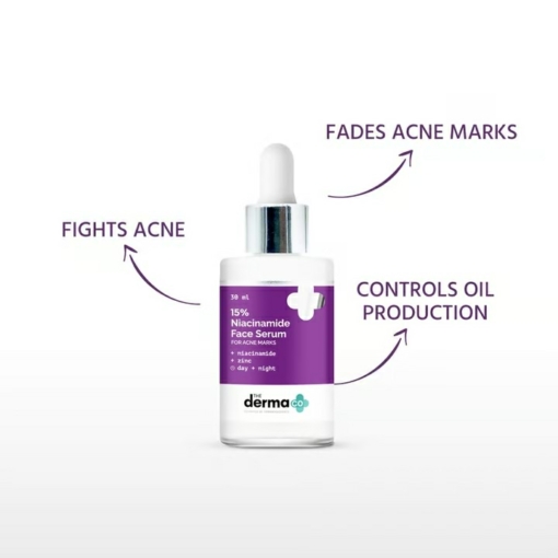 The Derma Co. 15 Niacinamide Serum For Acne Marks And Pores 30 ml 1