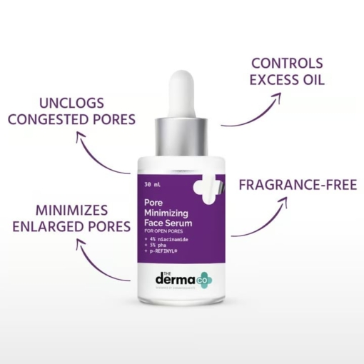 The Derma Co. Pore Minimizing Face Serum With 4 PHA 30 ml 1