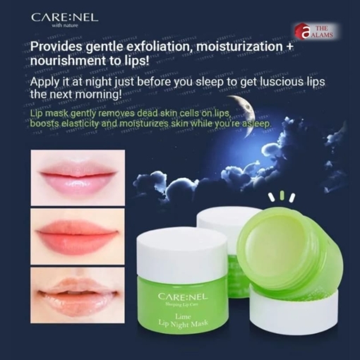 CARENEL Night Lip Mask Lime 5 g 1