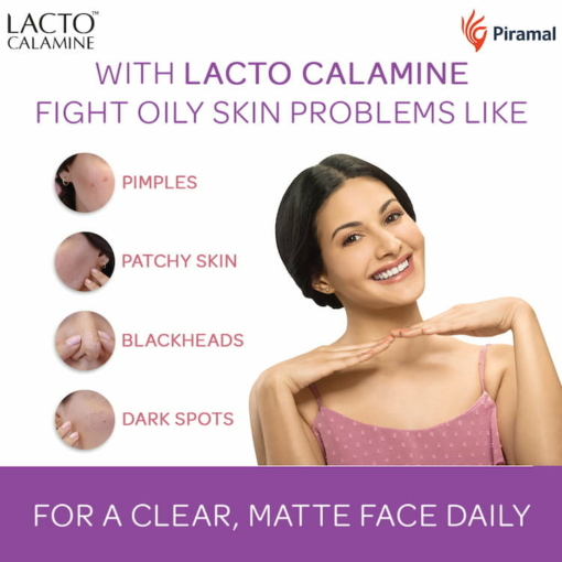 Lacto Calamine Face Lotion For Oily Skin 120 ml 1