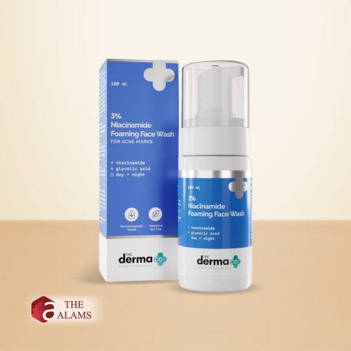 The Derma Co. 3 Niacinamide Foaming Daily Face Wash For Acne Marks