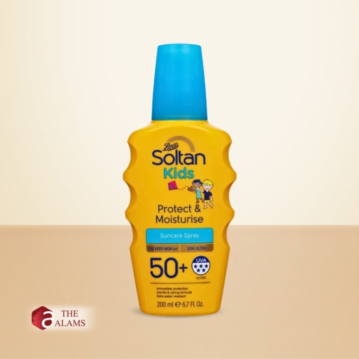 Boots Soltan Kids Sunscreen Spray SPF 50 200 Ml