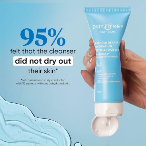 Dot & Key Barrier Repair Hydrating Gentle Face Wash, 100 ml