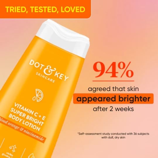 Dot & Key Vitamin C + E Super Bright Body Lotion, 250 ml