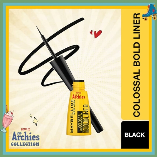Maybelline Colossal Bold Eyeliner The Archies Collection Black
