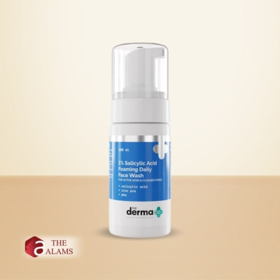 The Derma Co. 1% Salicylic Acid Foaming Daily Face Wash For Acne, 100 ml