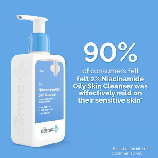 The Derma Co. 2 Niacinamide Oily Skin Cleanser 125 ML 1